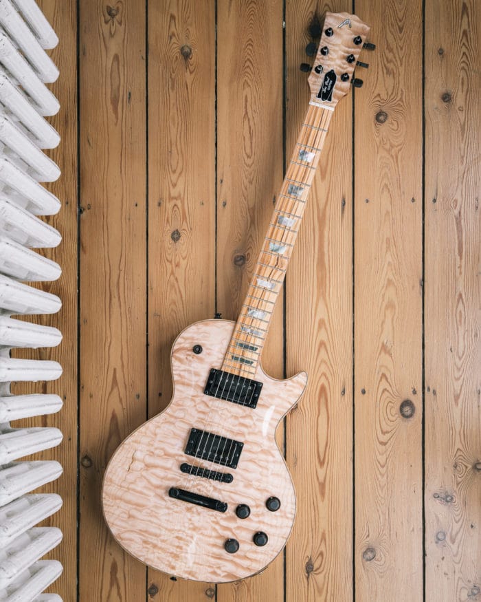 Guitare électrique - Gibson Les Paul - Luthier - Vue d'ensemble