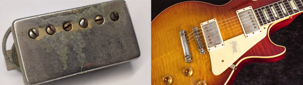 Humbucker and position on a Les Paul Standard