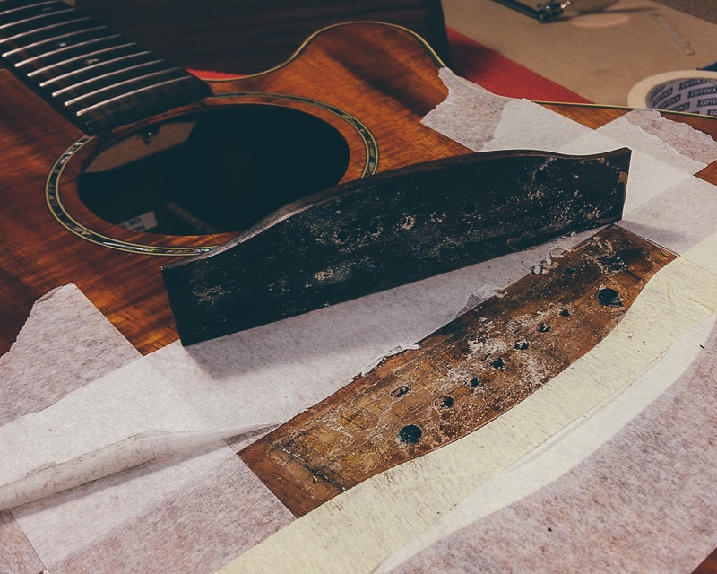 Entretien et réparation de guitares acoustiques & classiques - Ajustement  Rive-Sud